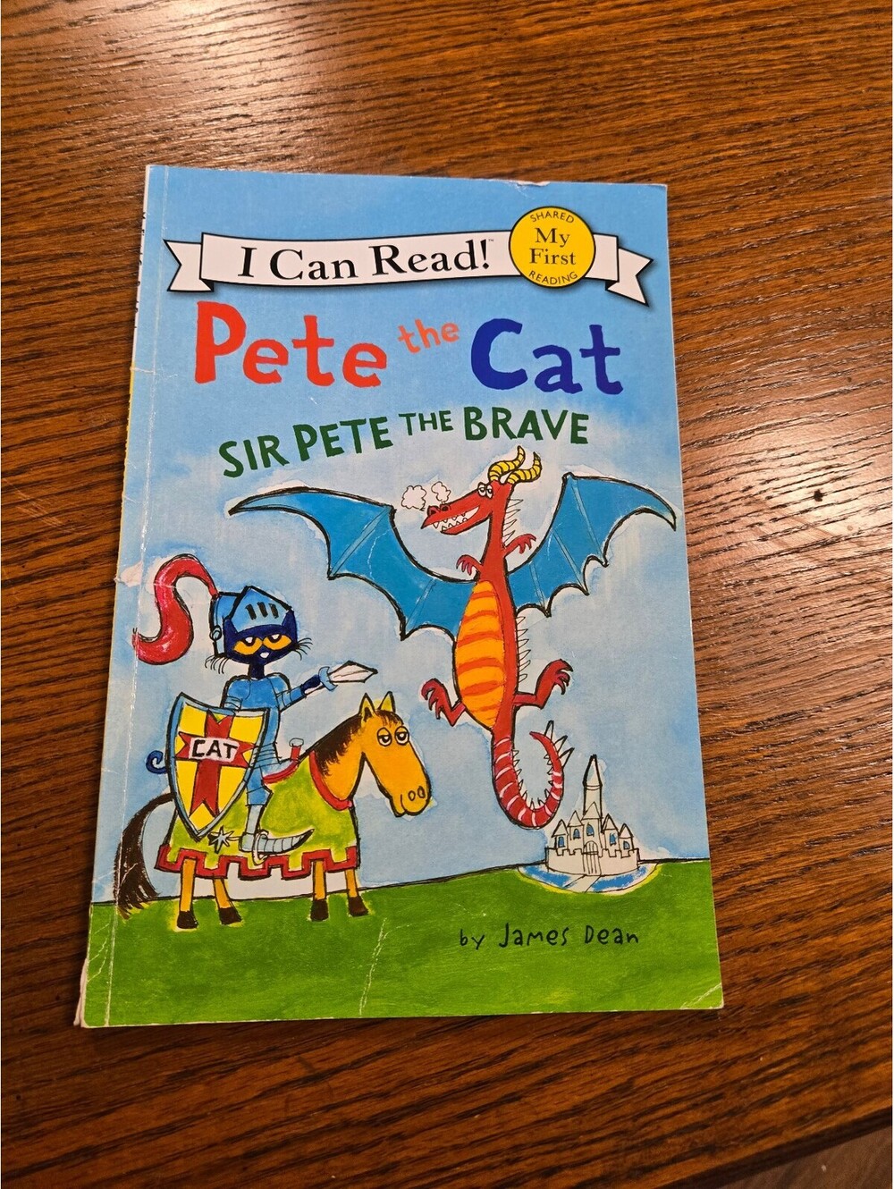 Pete the Cat: Sir Pete the Brave - I Can Read! My First Reader